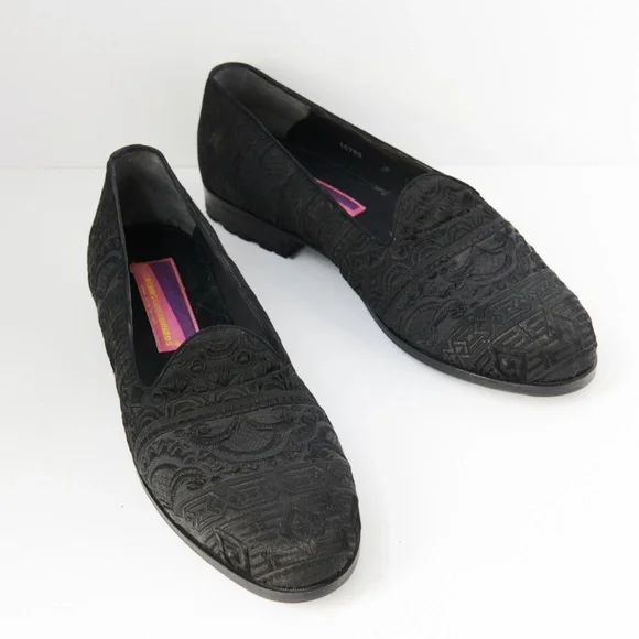 80s - SUSAN BENNIS - WARREN EDWARDS - Loafer - Men\'s - 10 - BLK Suede Susan Bennis - Warren Edwards | Shoes | 8s Susan Bennis  main image 4
